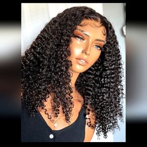 5x5 HUMAN HAIR KINKY CURLY WIG